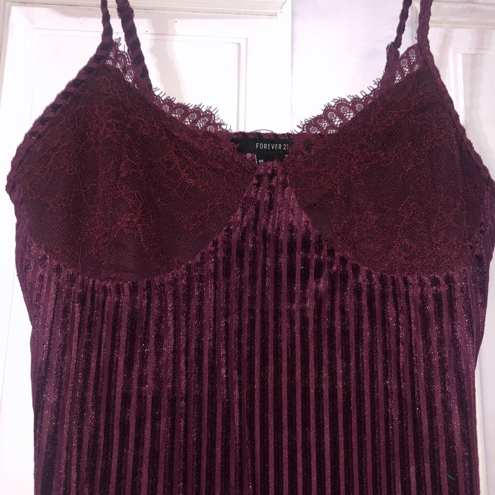 Burgundy Bodysuit